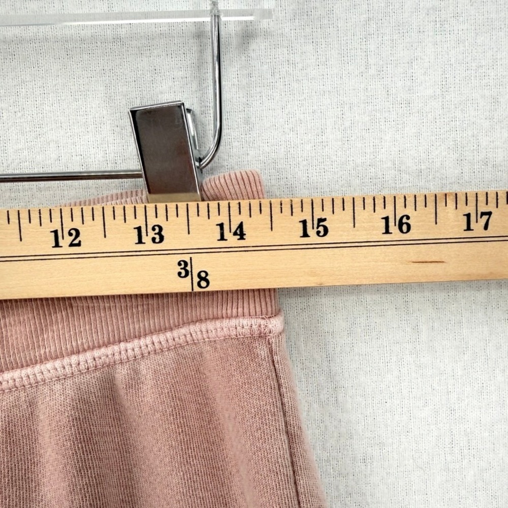OUTERKNOWN Organic Cotton Jogger Sweatpant Medium Pink Drawstring Athleisure - Picture 8 of 14